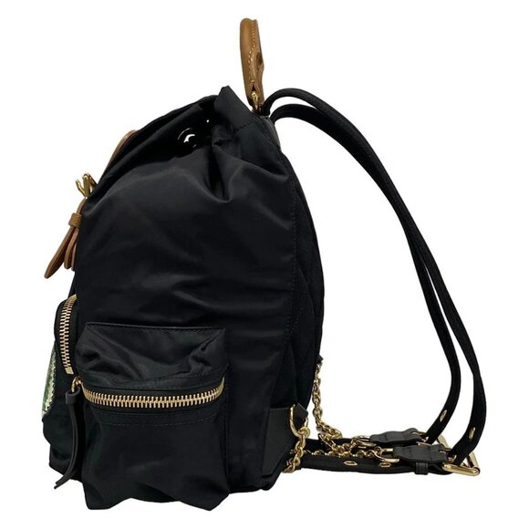 burberry london leather backpack Logo Rucksack Nylon with Medium Pink 2202241 Stylish details and impeccable finishing make this not only a functional accessory Burberry Embossed Check Backpack